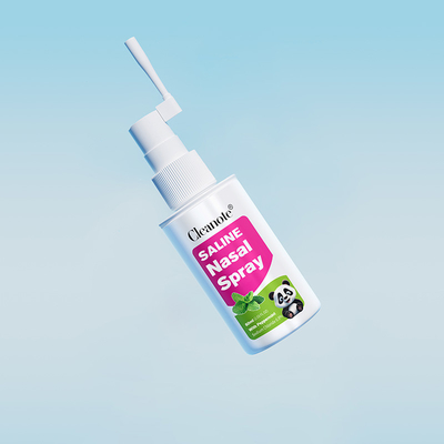 kwaliteit CleaNote Zoutwater Mynte Neusspray 60 ml Verfrissend Ontspannend Voor Kinderen fabriek